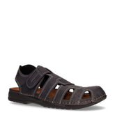 Sandalo in ecopelle nero | Boscaini Scarpe