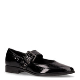Ballerina in ecopelle con cinturino nero | Boscaini Scarpe