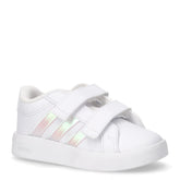 Grand Court 3.0 Cf I-C sneaker in ecopelle e pelle bianco iridescente | Boscaini Scarpe