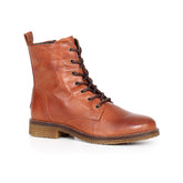 Stivaletto stringato con zip brandy - Scarpe Donna | Boscaini Scarpe