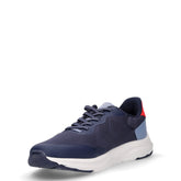 Ocean sneaker in tessuto traforato blu navy rosso | Boscaini Scarpe
