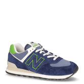 574 sneaker in pelle navy | Boscaini Scarpe