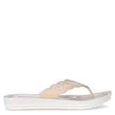 Infradito con strass sabbia | Boscaini Scarpe