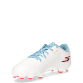 Skx 2 Youth mg scarpa da calcio in ecopelle bambino bianco turchese | Boscaini Scarpe