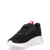 FlexFocus modern sneaker da bambina in tessuto nero fuxia | Boscaini Scarpe