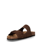 Ciabatta in pelle caffè | Boscaini Scarpe