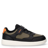 New Emberlix sneaker in ecopelle bambino nero militare | Boscaini Scarpe