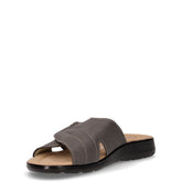 Ciabatta in ecopelle con strappo grigio | Boscaini Scarpe