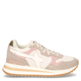 Sneaker in tessuto beige | Boscaini Scarpe