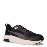 Trinity 2 LT sneaker in tessuto ed ecopelle nero grigio | Boscaini Scarpe