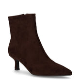 Tronchetto in tessuto con zip testa di moro | Boscaini Scarpe
