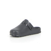 Ciabatta di gomma nero | Boscaini Scarpe