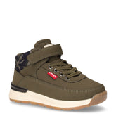Ascot Mini polacchino sportivo bambino in ecopelle kaki | Boscaini Scarpe