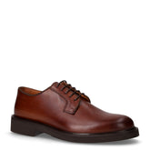 Stringata in pelle mogano | Boscaini Scarpe