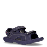 S.ocean 2503 sandalo in ecopelle blu | Boscaini Scarpe