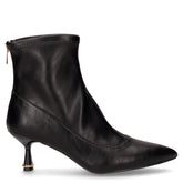 Tronchetto in ecopelle con zip nero | Boscaini Scarpe