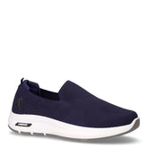 Sneaker slip on in tessuto blu | Boscaini Scarpe