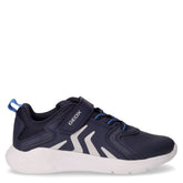 Sprintye boy sneaker in ecopelle e tessuto bambino blu | Boscaini Scarpe