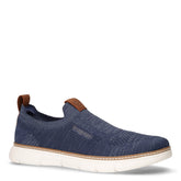 Sneaker slip on in tessuto blu | Boscaini Scarpe