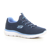 Summits Artistry Chic sneaker slip on navy blue - Sneakers Donna | Boscaini Scarpe