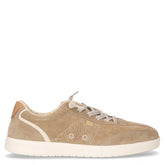 Jeepster Suede sneaker in pelle beige | Boscaini Scarpe