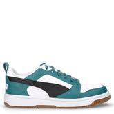 Rebound 6 Low sneaker in ecopelle verde bianco nero | Boscaini Scarpe