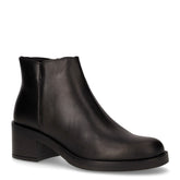 Tronchetto in pelle con zip nero | Boscaini Scarpe