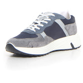 Sneaker graffite blu | Boscaini Scarpe