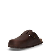 Bobo ciabatta in ecopelle testa di moro | Boscaini Scarpe