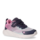 Sprintye baby girl sneaker in ecopelle e tessuto bambina azzurro e rosa | Boscaini Scarpe
