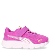 Flexfocus Modern sneaker in tessuto ed ecopelle bambina orchidea bianco | Boscaini Scarpe