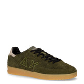 California Sun Suede sneaker in pelle militare scuro - Sneakers Uomo | Boscaini Scarpe