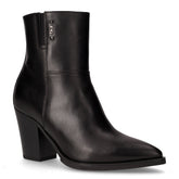 Camperos in pelle con tacco nero | Boscaini Scarpe