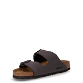 Arizona ciabatta in pelle grigio | Boscaini Scarpe