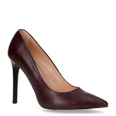 Décolleté a punta in pelle bordò - Mid Season Sale Donna | Boscaini Scarpe