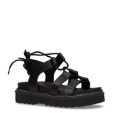 Sandalo con platform nero | Boscaini Scarpe