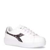 Game Step Moon sneaker ragazza in ecopelle bianco - DIADORA | Boscaini Scarpe