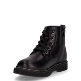 Anfibio con disegni da bambina in ecopelle nero | Boscaini Scarpe