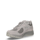 2002 sneaker in pelle e tessuto grigio | Boscaini Scarpe