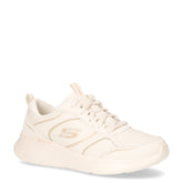 Skech lite pro sleek citizen sneaker in pelle beige oro - SKECHERS DONNA | Boscaini Scarpe