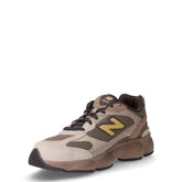 603 sneaker in tessuto e pelle scamosciata fungo | Boscaini Scarpe