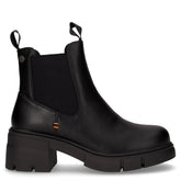 Tronchetto in ecopelle con zip nero | Boscaini Scarpe