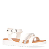 Sandalo in ecopelle bianco - VALLEVERDE | Boscaini Scarpe