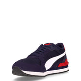 ST Runner v4 sneaker ragazzo in ecopelle navy bianco | Boscaini Scarpe