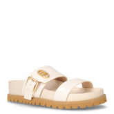 Livia 02 ciabatta in ecopelle con platform cocco | Boscaini Scarpe