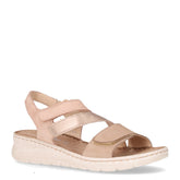 Sandalo con zeppa cipria | Boscaini Scarpe