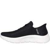 Go Walk Flex Grand Entry sneaker black white | Boscaini Scarpe