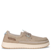 Stringata sportiva in tessuto beige | Boscaini Scarpe