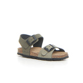 Aria sandalo bambino salvia oliva - GRUNLAND JUNIOR | Boscaini Scarpe