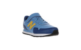 Sneaker in ecopelle blu giallo | Boscaini Scarpe
